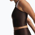 Top treningowy damski Under Armour Motion Shine Tank kona brown/black 3