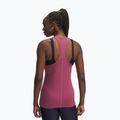 Koszulka treningowa damska Under Armour HeatGear Armour Racer fuchsia dusk/white 2