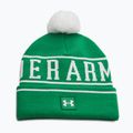 Czapka zimowa męska Under Armour Halftime Pom Beanie team kelly green/white/white