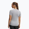 Koszulka treningowa damska Under Armour HG Authentics Comp SS mod gray/black 2