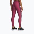 Legginsy damskie Under Armour Tech Wordmark Tape fuchsia dusk/black/white 3