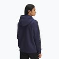 Bluza damska Under Armour Icon Fleece Taped Hoody washed navy/white 2