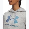 Bluza damska Under Armour Rival Feelce Shimmer Hoody mod gray light heather/iridescent 3