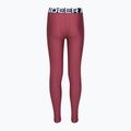 Legginsy treningowe dziecięce Under Armour HeatGear fuchsia dusk 2