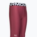 Legginsy treningowe dziecięce Under Armour HeatGear fuchsia dusk 3
