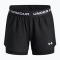 Spodenki treningowe dla dzieci Under Armour UA Tech Play Up 2IN1 Shorts black/black/white