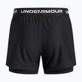 Spodenki treningowe dla dzieci Under Armour UA Tech Play Up 2IN1 Shorts black/black/white 2