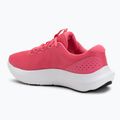 Buty do biegania damskie Under Armour Charged Surge 4 super pink/super pink/white 3