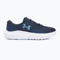 Buty do biegania damskie Under Armour Charged Surge 4 washed navy/blue calm/metallic blue calm 2