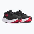 Buty do biegania męskie Under Armour Charged Surge 4 black/anthracite/racer red 2