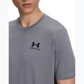 Koszulka treningowa męska Under Armour Logo Emb Heavyweight titan gray/black 3