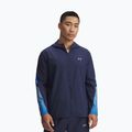 Kurtka do biegania męska Under Armour Velociti Storm Hooded washed navy/blue atlantis/reflective