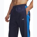Spodnie do biegania męskie Under Armour Velociti Storm washed navy/blue atlantis/reflective 4