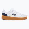 Buty treningowe męskie Under Armour Official white/gum rubber/washed navy 2