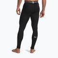 Legginsy męskie Under Armour Cold Weather Grid  black/white/white 3