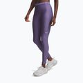 Legginsy treningowe damskie Under Armour HeatGear purple luxe/purple crest