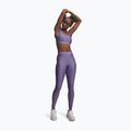 Legginsy treningowe damskie Under Armour HeatGear purple luxe/purple crest 2