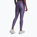 Legginsy treningowe damskie Under Armour HeatGear purple luxe/purple crest 3