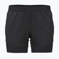 Spodenki do biegania damskie Under Armour Velociti Pro 4" 2N1 ultimate black/ultimate black/ultimate black