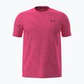 Koszulka treningowa męska Under Armour Vanish Seamless Novelty bittersweet pink/black