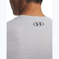Koszulka treningowa męska Under Armour Tech Vent halo gray/ultimate black 3