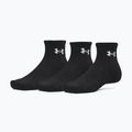 Skarpety męskie Under Armour Performance Cotton Qtr 3 pary ultimate black/white