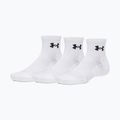 Skarpety męskie Under Armour Performance Cotton Qtr 3 pary white/white/ultimate black