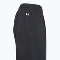 Spodnie damskie Under Armour Rival Fleece Script black/white 4