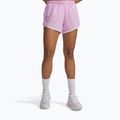 Spodenki do biegania damskie Under Armour Fly By 3" pink dawn/white