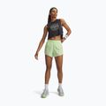 Spodenki do biegania damskie Under Armour Fly By 3" lumos lime/white 2