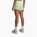 Spodenki do biegania damskie Under Armour Fly By 3" lumos lime/white 3