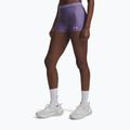 Spodenki treningowe damskie Under Armour HeatGear Shorty purple luxe/purple crest