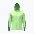 Kurtka do biegania męska Under Armour Velociti Storm Hooded lumos lime/white