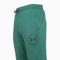 Spodnie męskie Under Armour Rival LW Graphic Jogger rack green/black 3