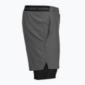 Spodenki treningowe męskie Under Armour Vanish Woven 2.0 2IN1 Shorts castlerock/black 7