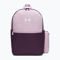 Plecak miejski Under Armour Essential Printed Backpack mauve pink/purple echo/white