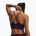 Biustonosz treningowy Under Armour Vanish Seamless Low purple echo/mauve pink 2