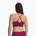 Biustonosz treningowy Under Armour Vanish Seamless Low claret/ox blood 2