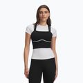 Koszulka treningowa damska Under Armour Meridian Contour Tank ultimate black/white/ultimate black