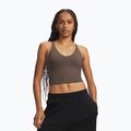 Koszulka treningowa damska Under Armour Meridian Support Tank peppercorn/peppercorn