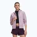 Bluza damska Under Armour Sport Terry FZ mauve pink/white