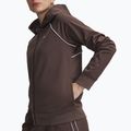 Dres damski Under Armour Rival Tricot Tracksuit HD peppercorn/white 3