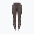 Legginsy treningowe damskie Under Armour Meridian Contour Stirrup Leggings peppercorn/white/peppercorn