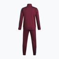 Dres dziecięcy Under Armour Knit Track Suit vintage maroon/fresco blue/white 2
