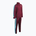 Dres dziecięcy Under Armour Knit Track Suit vintage maroon/fresco blue/white 3