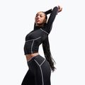 Longsleeve treningowy damski Under Armour ColdGear Elite Mock ultimate black/reflective 5