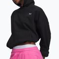 Bluza damska Under Armour Icon Fleece Hoodie ultimate black/white 3
