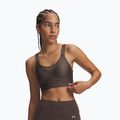 Biustonosz treningowy Under Armour Infinity High 2.0 peppercorn/peppercorn