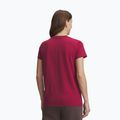 Koszulka damska Under Armour Rival Core claret/white 2