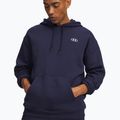 Bluza męska Under Armour Rival Fleece Hoodie midnight navy/white 3